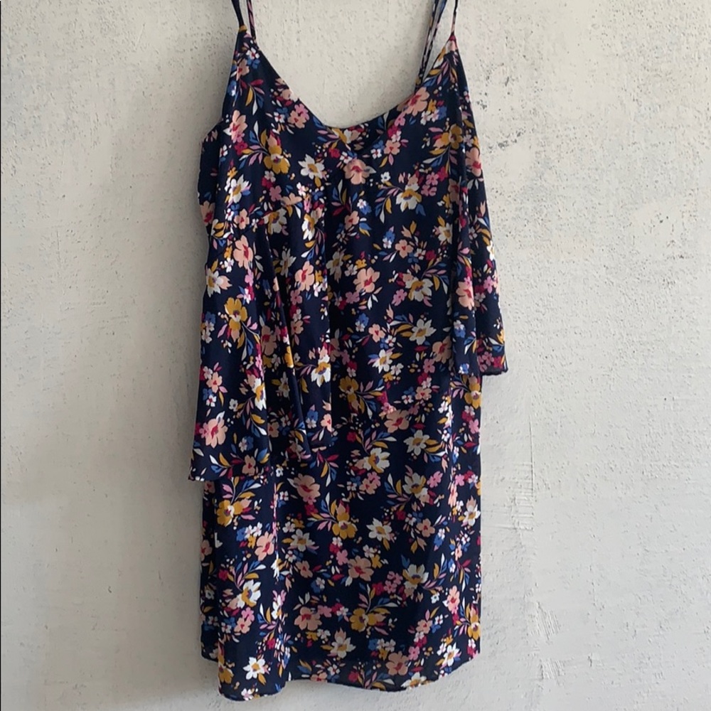 Floral mini dress